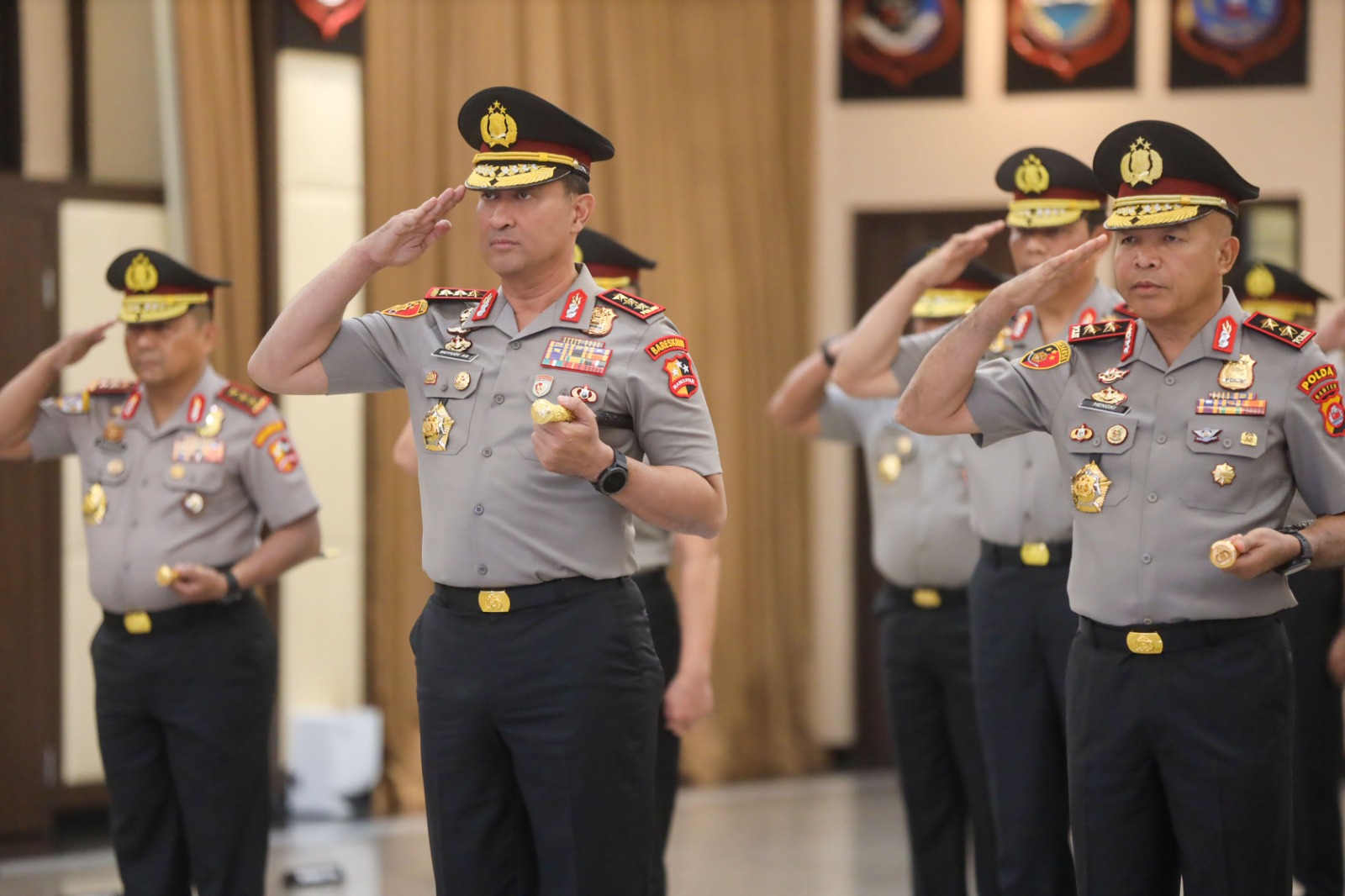 Mabes Polri Gelar Upacara Kenaikan Pangkat untuk 27 Perwira Tinggi, Ini Detailnya